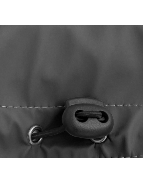 Petlando Regenjas Dublin Zwart - Hondenkleding