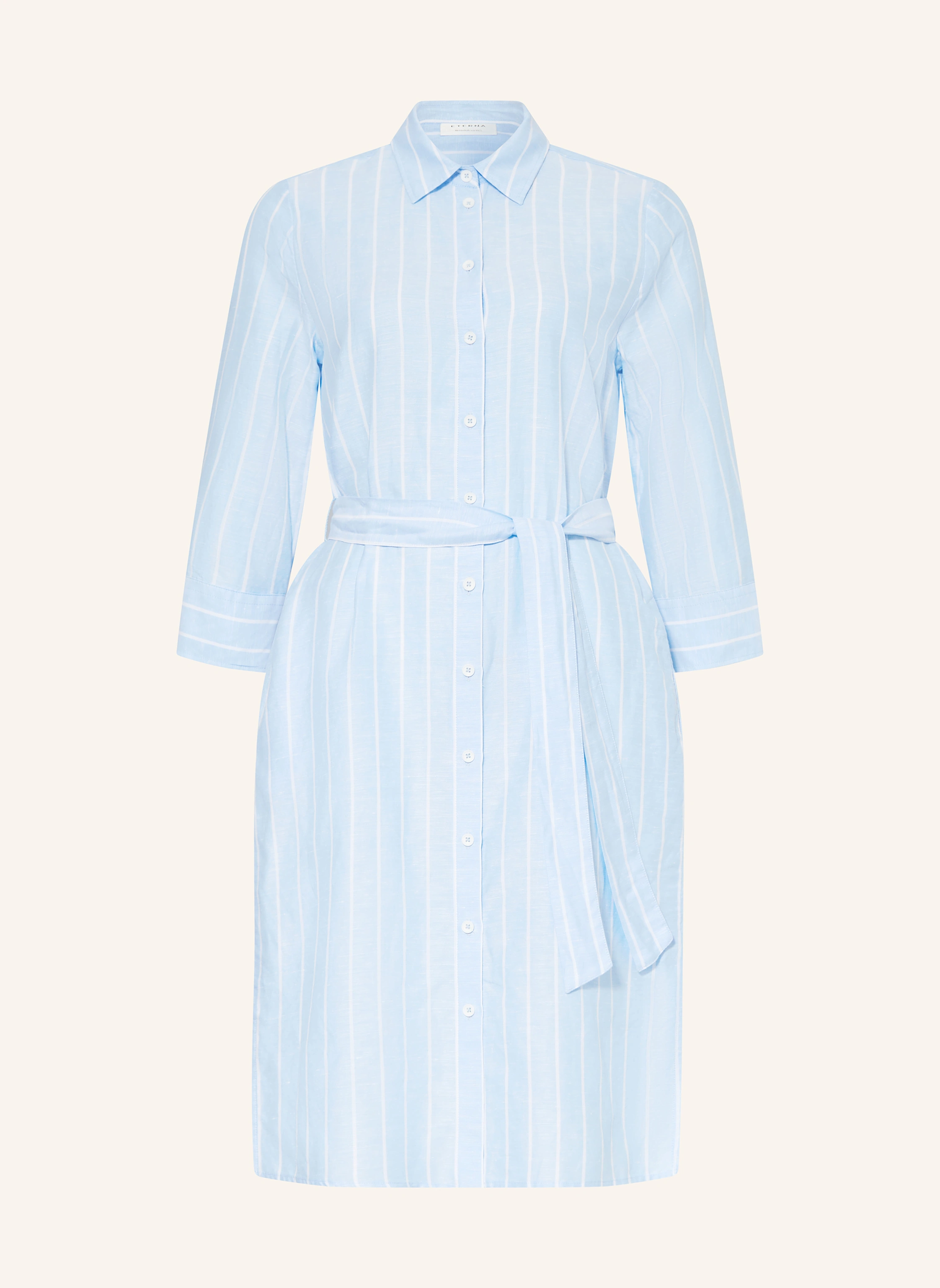 ETERNA Hemdblusenkleid mit Leinen