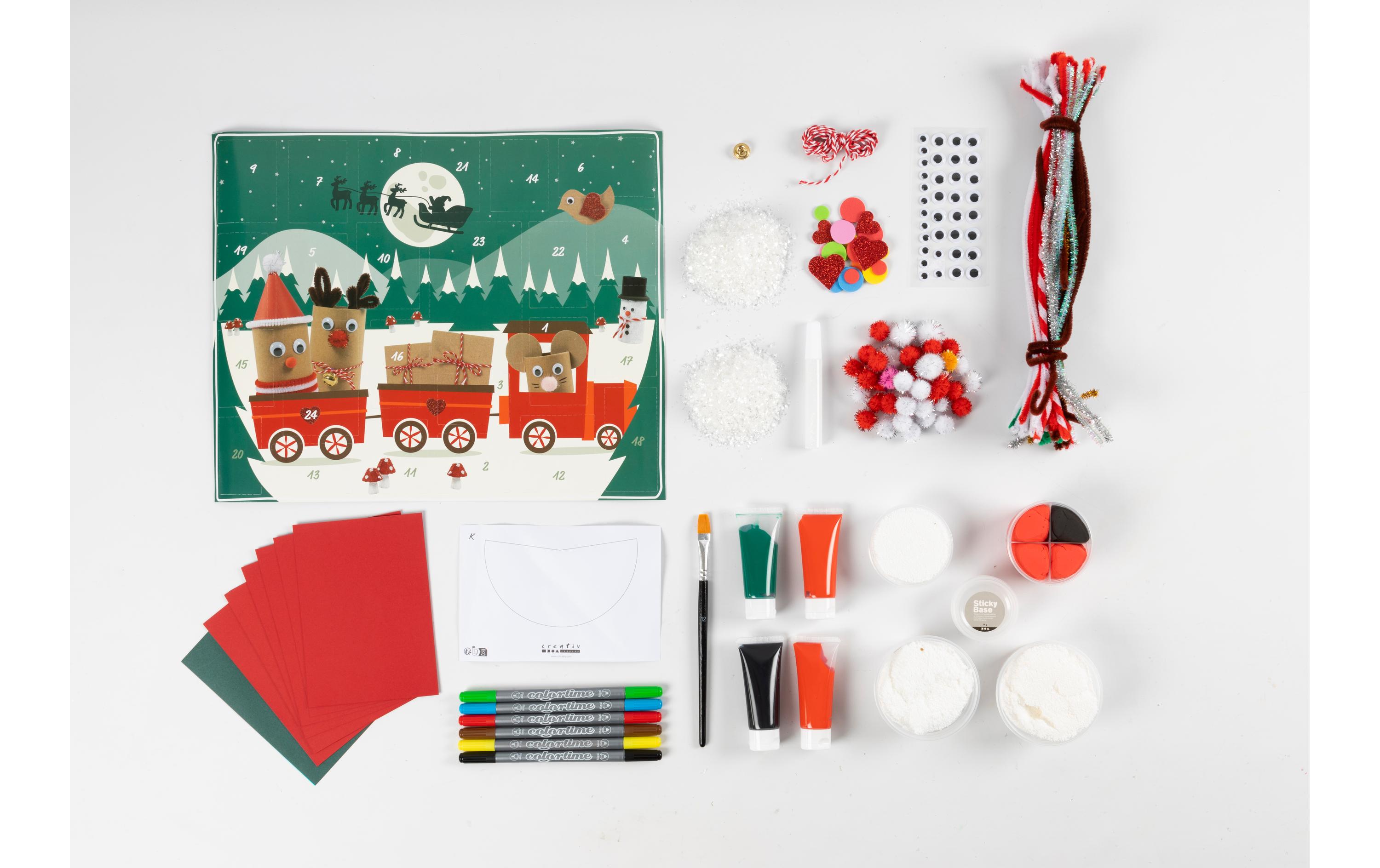 Adventskalender Bastelprojekte RecyclingAdventskalender mit neuen Bastelprojekten
