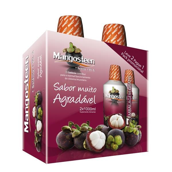 Mangosteen   Selénio   Vitamina A 1000Ml Pack