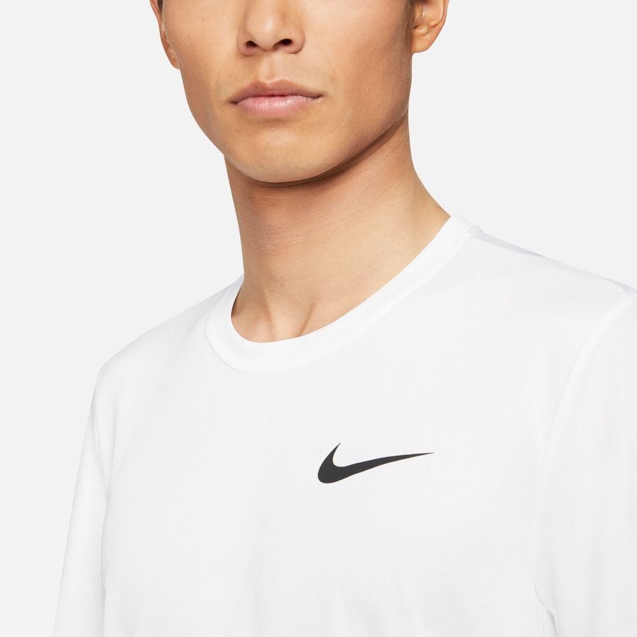 Nike T-shirt d'Entraînement Dri-FIT Superset - Blanc/Noir