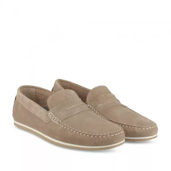 Mocassins TAUPE MEGIS CASUAL