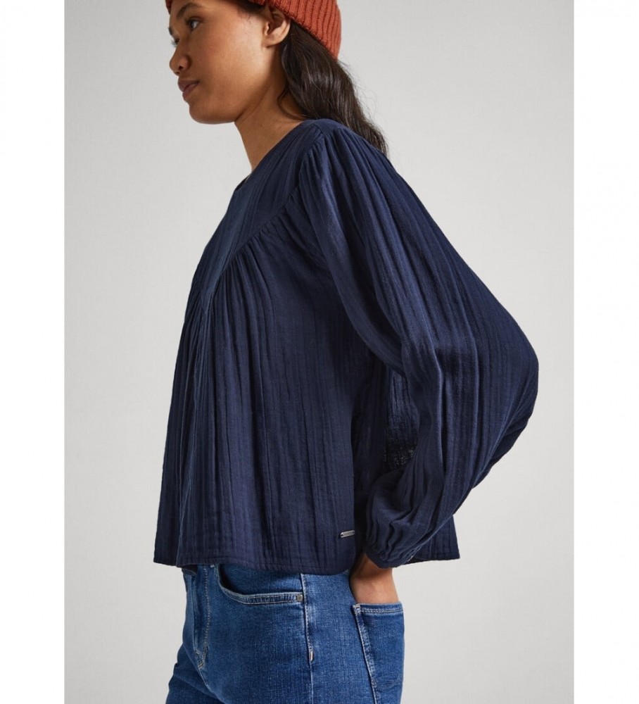 Blusa azul marinho Inna da Pepe Jeans