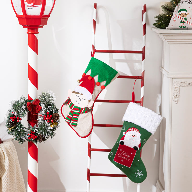 Chaussette message de Noël