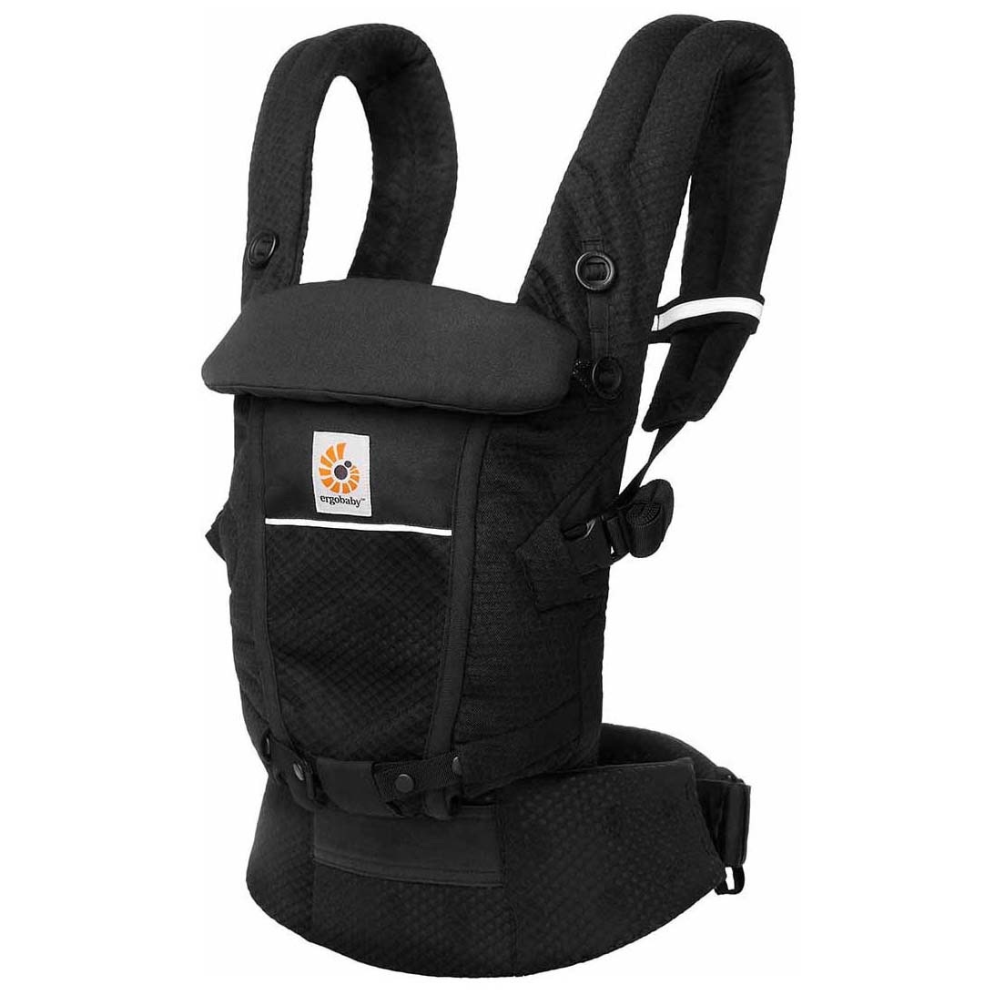 Ergobaby Adapt Soft Flex Mesh draagzak Onyx Black