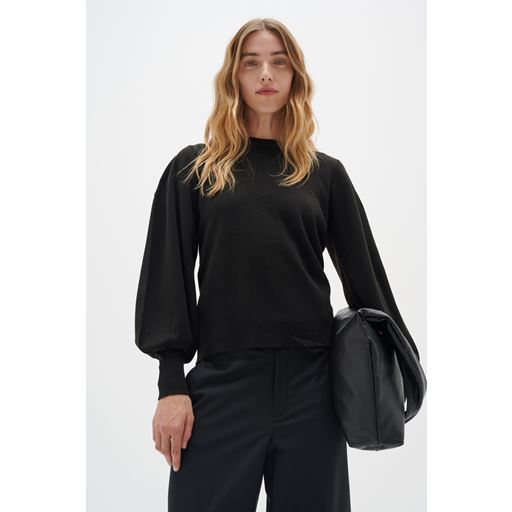 InWear SammyIW Striktrøje, Black, L