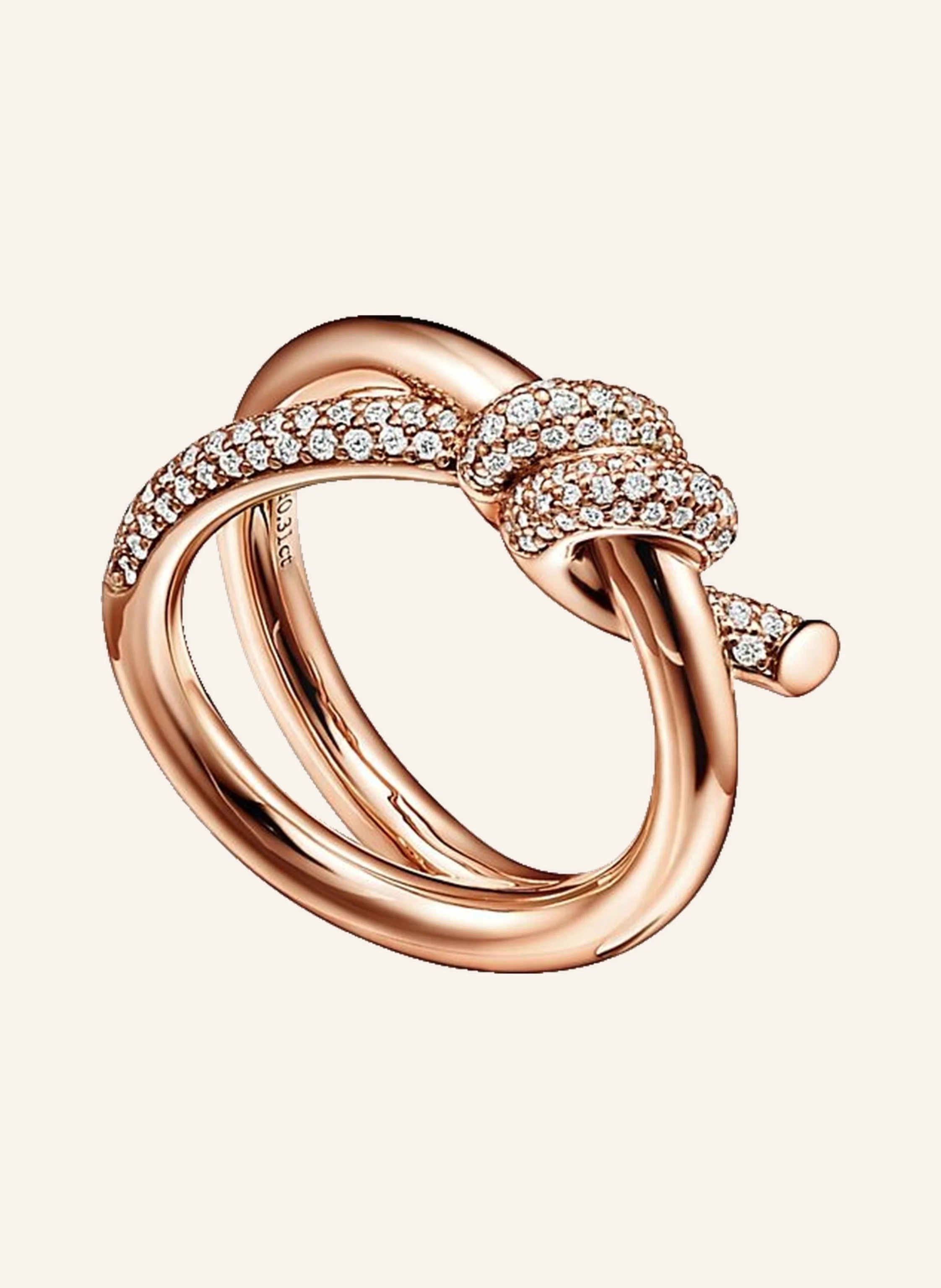 TIFFANY & Co. Tiffany Knot RING aus 18 Karat Roségold
