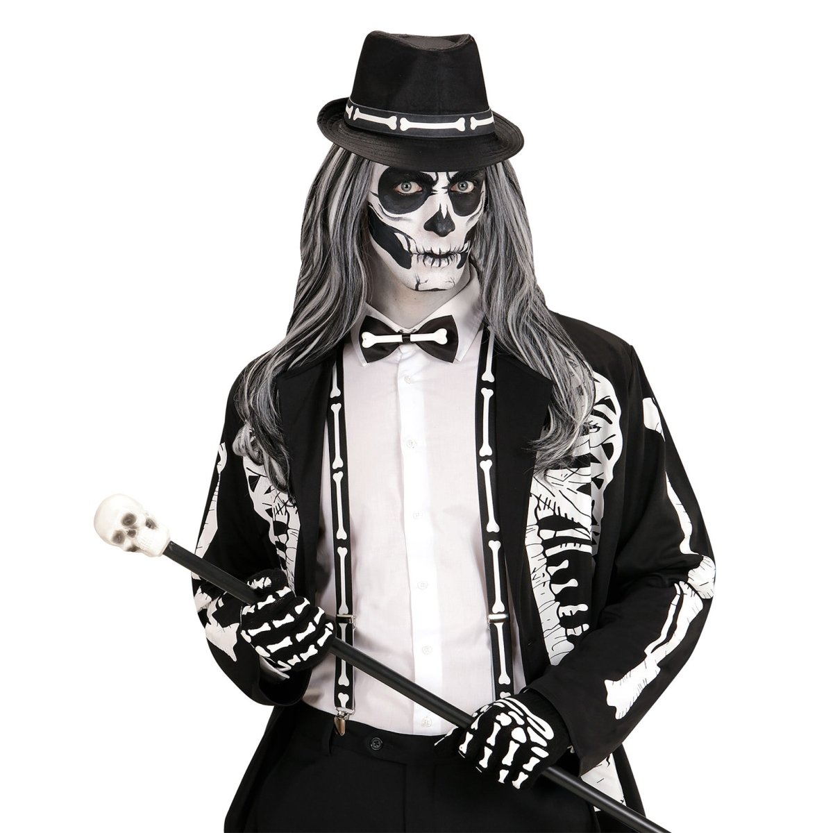 Halloween Accessoireset Skelet 4 delig