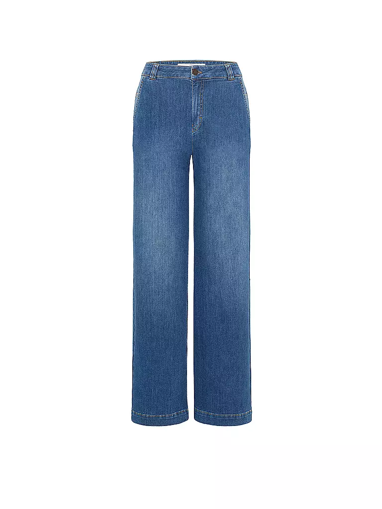 LANIUS Jeans Wide Leg blau