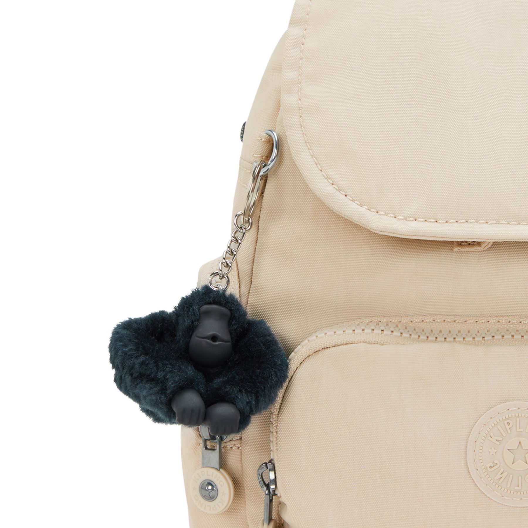 CITY ZIP MINI Mini sac à dos avec bretelles ajustables - Back To Beige