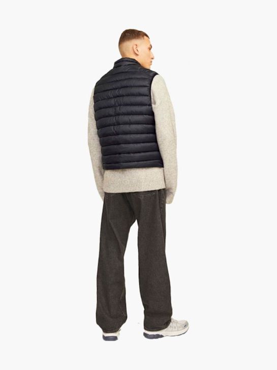 JACK & JONES Weste Schwarz