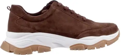 235675 PieSanto bruin - maat 44 sneaker bruin - maat 44 Calandschoen
