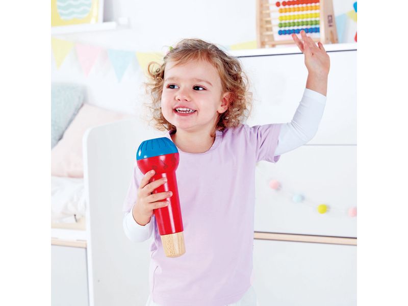 Hape Echo-Mikrofon Batterieloses Stimmverstärker-Mikrofon