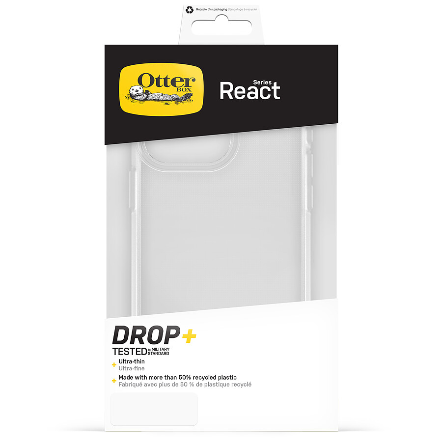 Otterbox Coque React Series (transparent) - iPhone 15 Pro Max