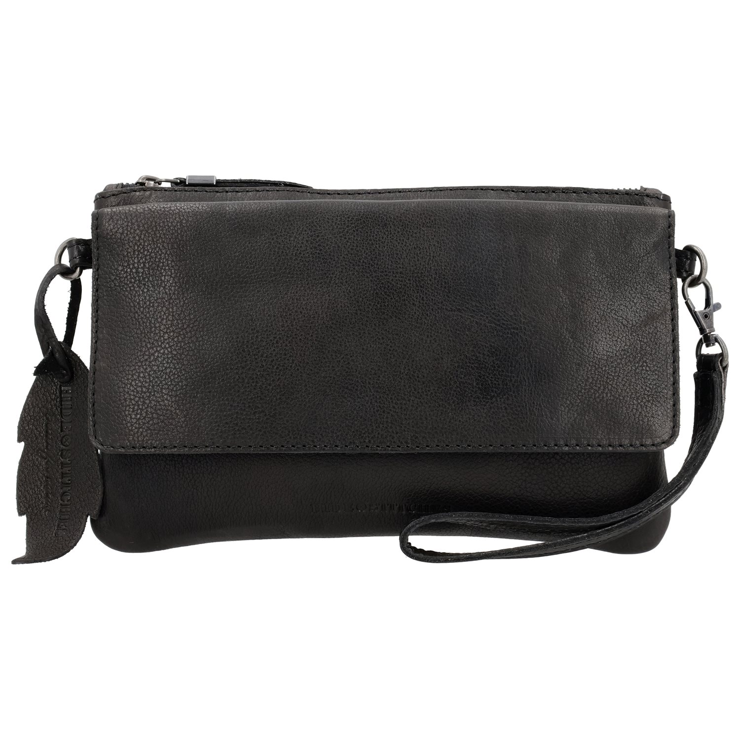 Hide & Stitches Earth Shoulderbag black