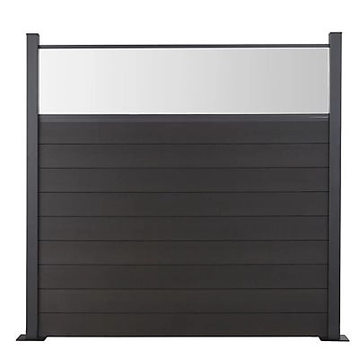 Décor acrylique aluminium Neva anthracite