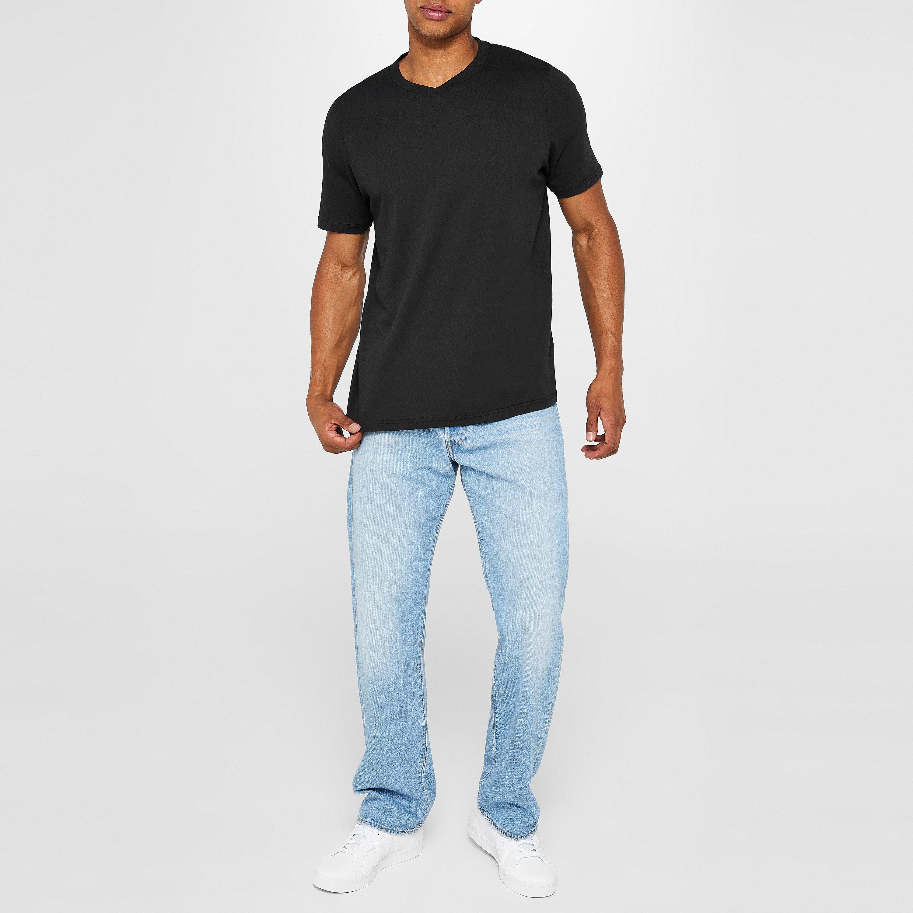 Donnay Three Pack V Neck T Shirt Mens