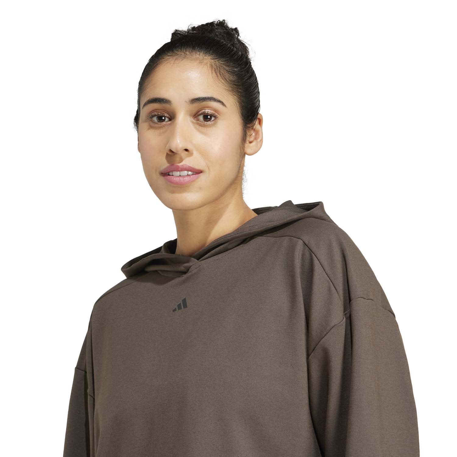 adidas  Power Loose Fit Back-Ventilation Hoodie