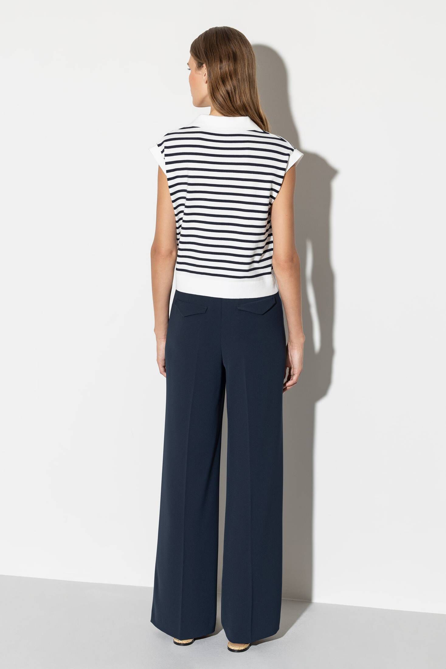 Luisa Cerano| Damen Hose Marlenehose