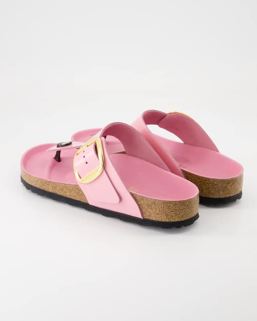 Birkenstock Gizeh Big Buckle Pantoletten in Rosa