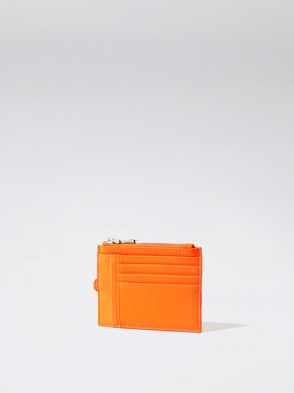 Tarjetero Con Asa - Laranja