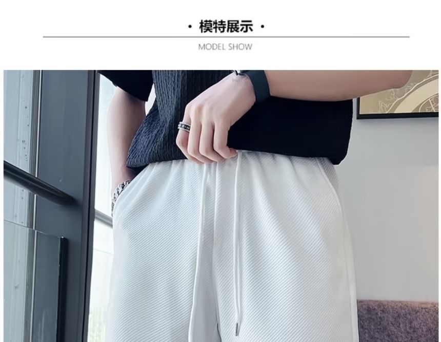 Craltuxe - Gestreepte shorts met trekkoordtaille
