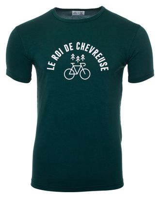 T-Shirt LeBram x Sports d'Époque Roi de Chevreuse Vert Bouteille
