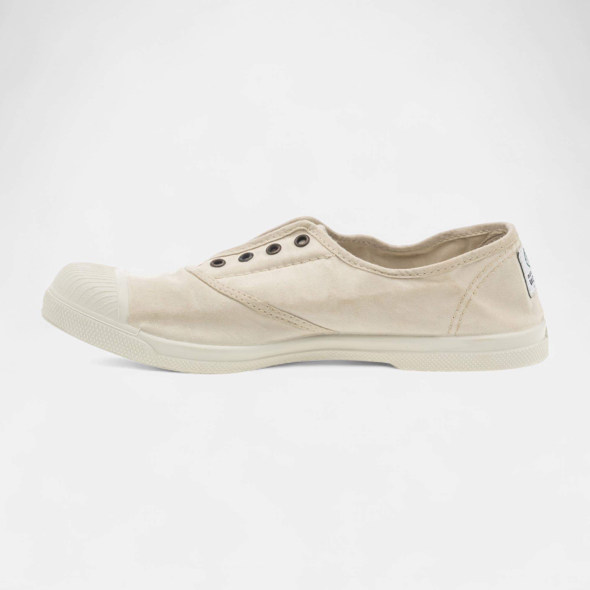 Baskets en toile Femme beige