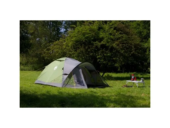 Coleman Darwin 3 , Backpacking, Hård ramme, Kupel/Igloo telt, 3 person(er), 4,9 kg, Grå, Kaki