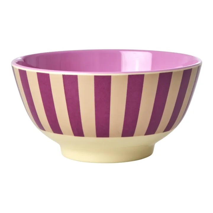 Rice Bol Stripes print en melanine