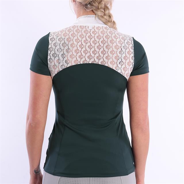 Wedstrijdshirt Equestrian Stockholm Dramatic Monday Crystal Donkergroen