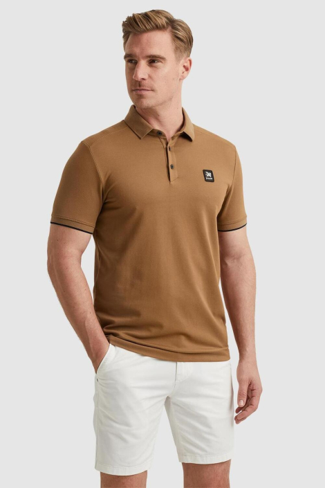 Vanguard bruine heren polo