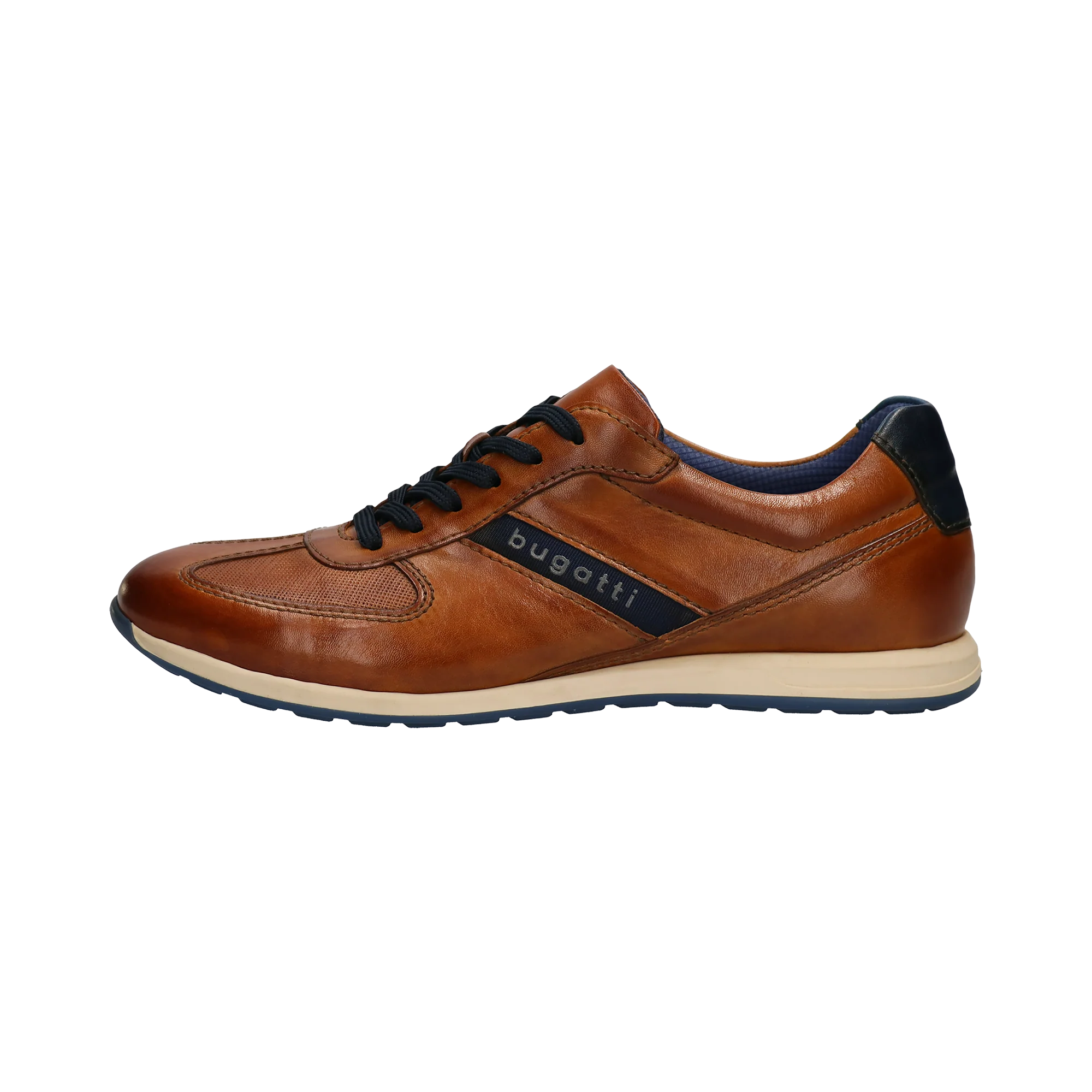 Sneaker cognac