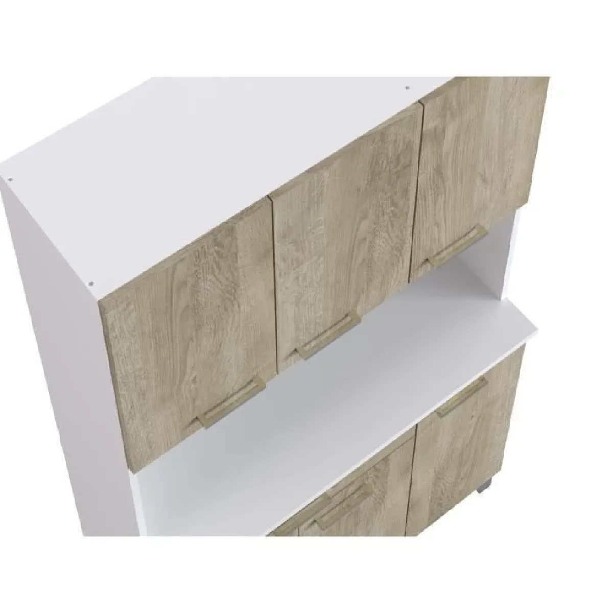 cstore TACOMA Buffet Cuisine - Décor Chêne