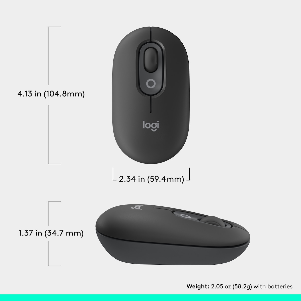 Logitech POP datamus (graphite)