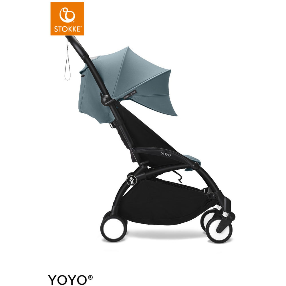Køb Stokke® YOYO³ Klapvogn Sort/Aqua