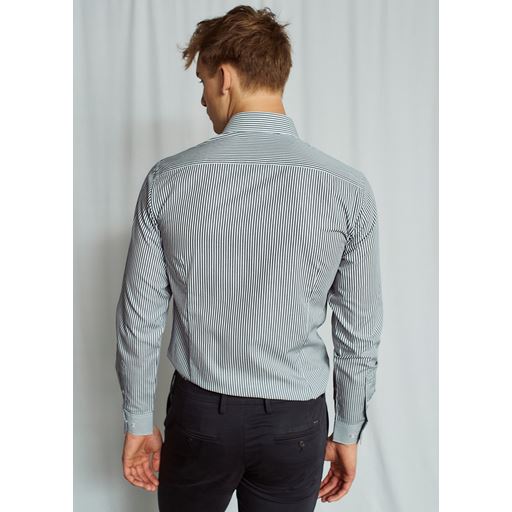 Bruun & Stengade Love Skjorte, Navy/White, 42