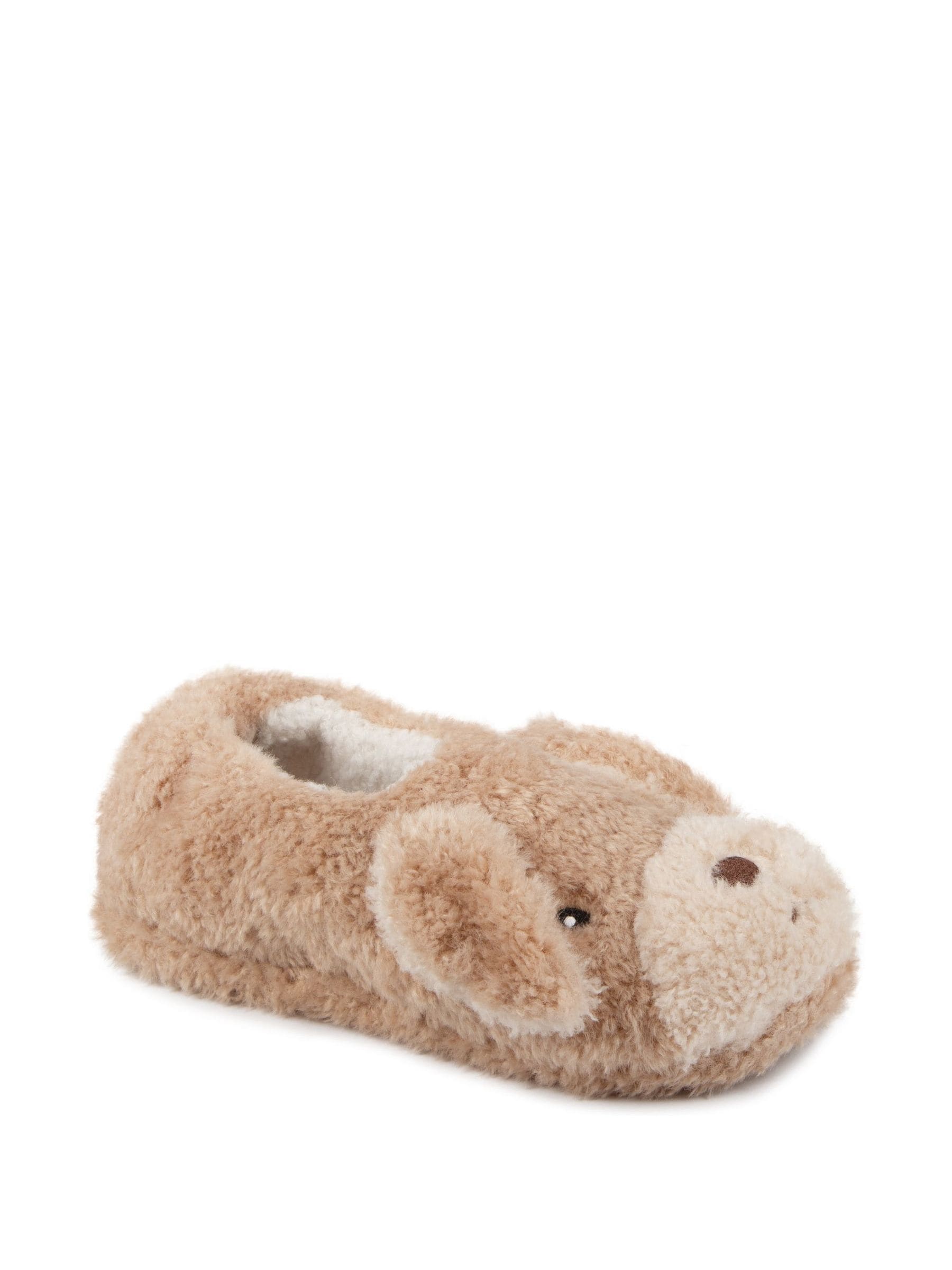 Totes Toasties Ladies Novelty Dog Full Back Slippers