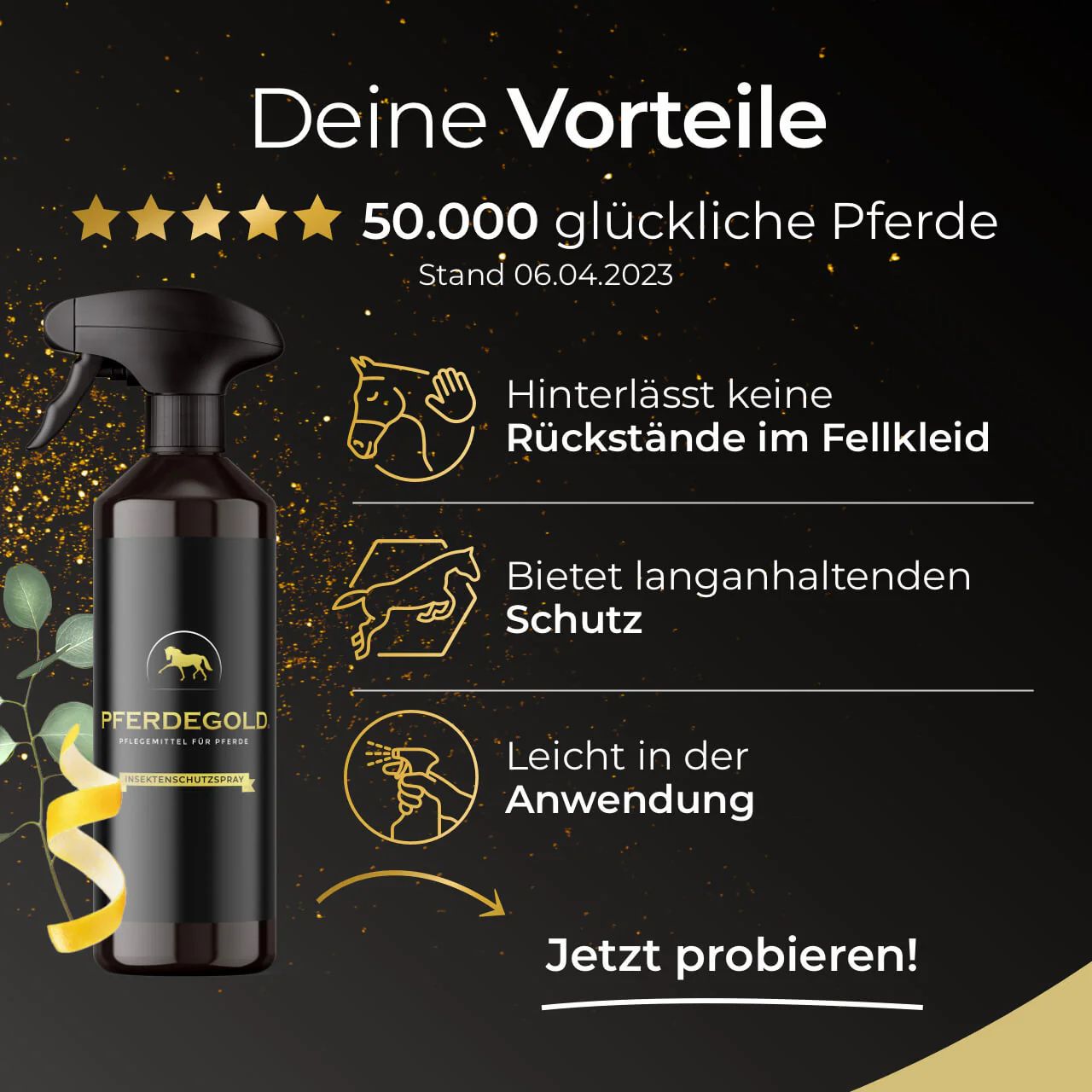 Pferdegold® Bremsenspray