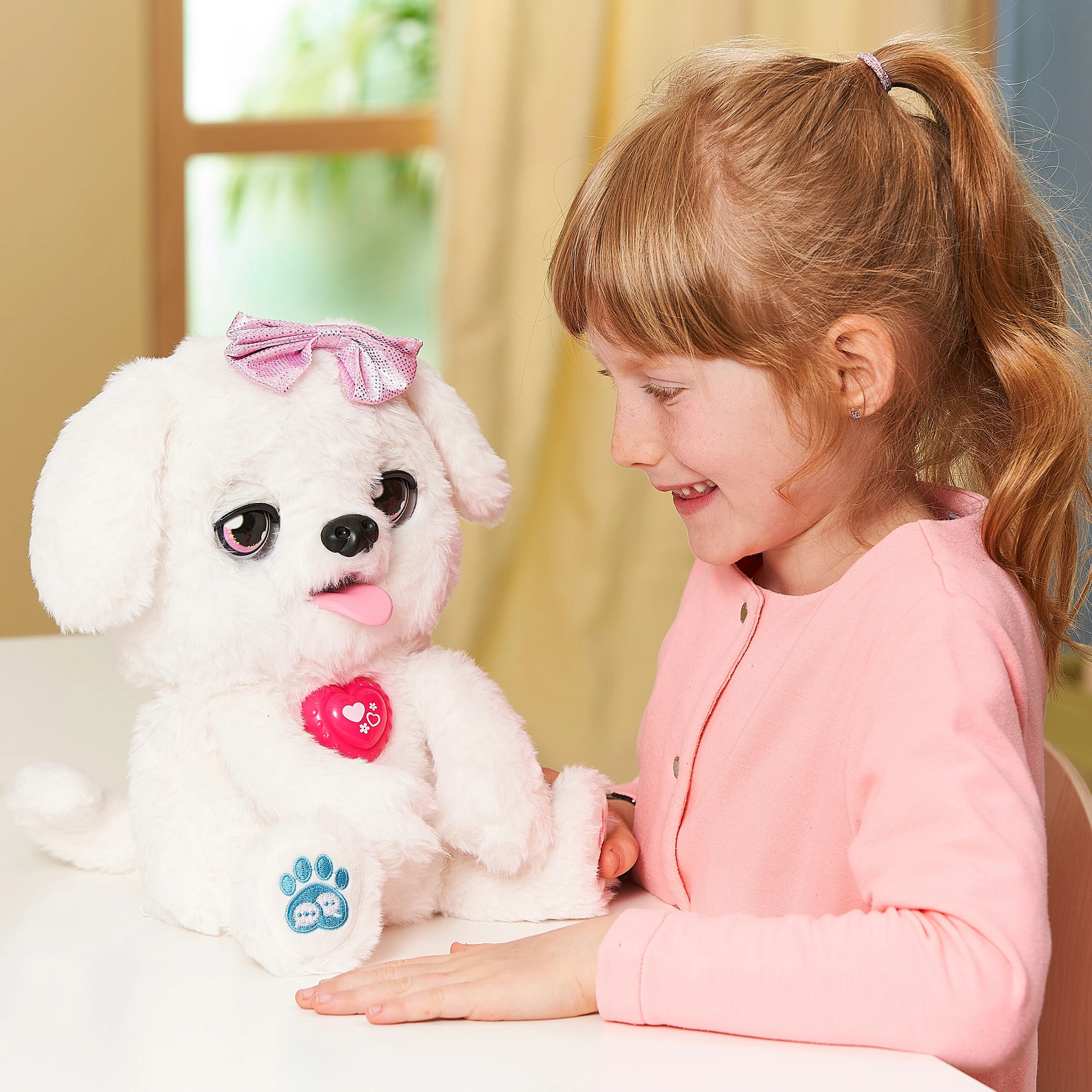 Vtech - KIDITRONICS Kuscheltier Schlecki, das Kuschel-Hündchen