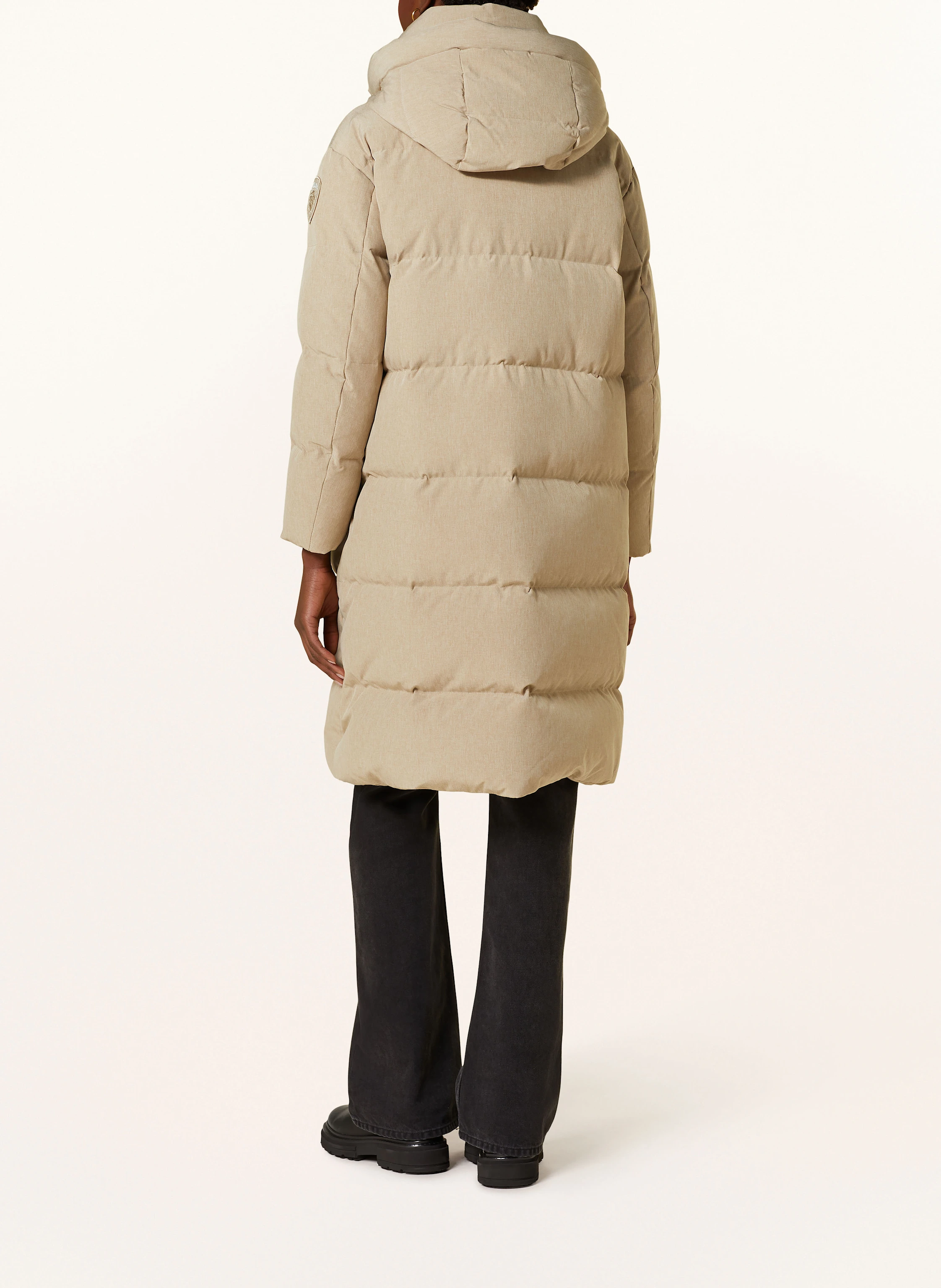 Blauer Daunenmantel LUCY
