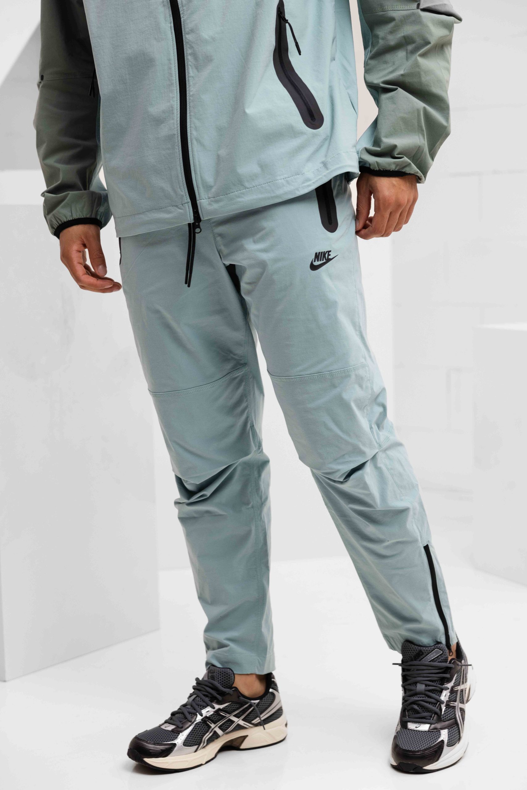 Nike Tech Woven Trainingspak Heren Lichtgroen