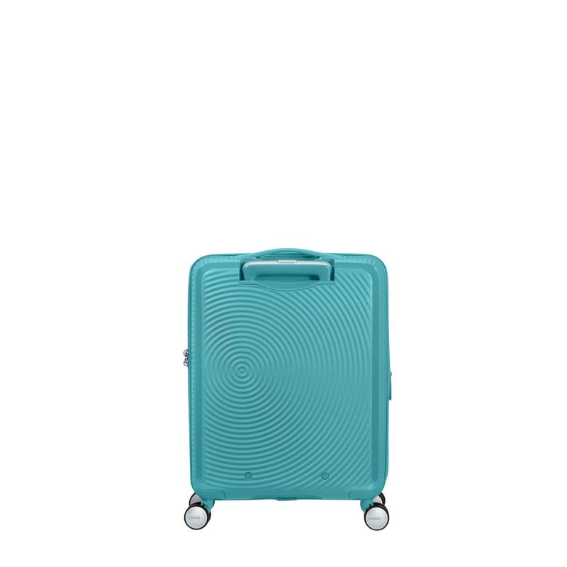 Valise cabine rigide Soundbox Extensible 55 cm Turquoise Tonic