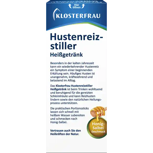 Hustenreiz-Stiller Heißgetränk Sticks