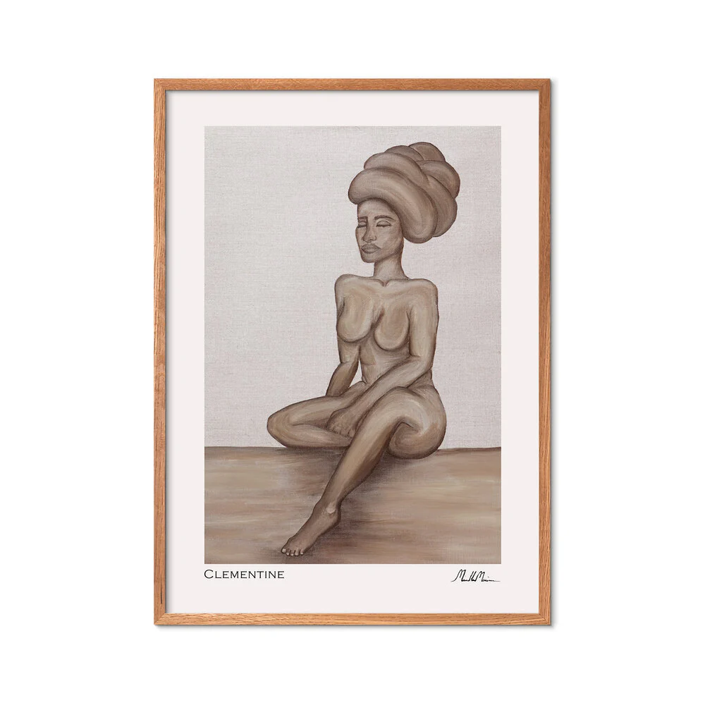 Poster & Frame  Morais Artworks Clementine plakat - mix