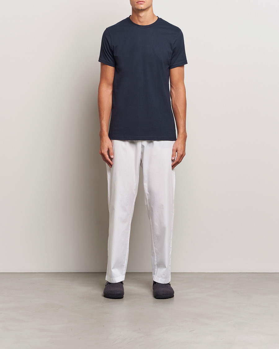 Bread & Boxers Crew Neck Regular T-Shirt Dark Navy