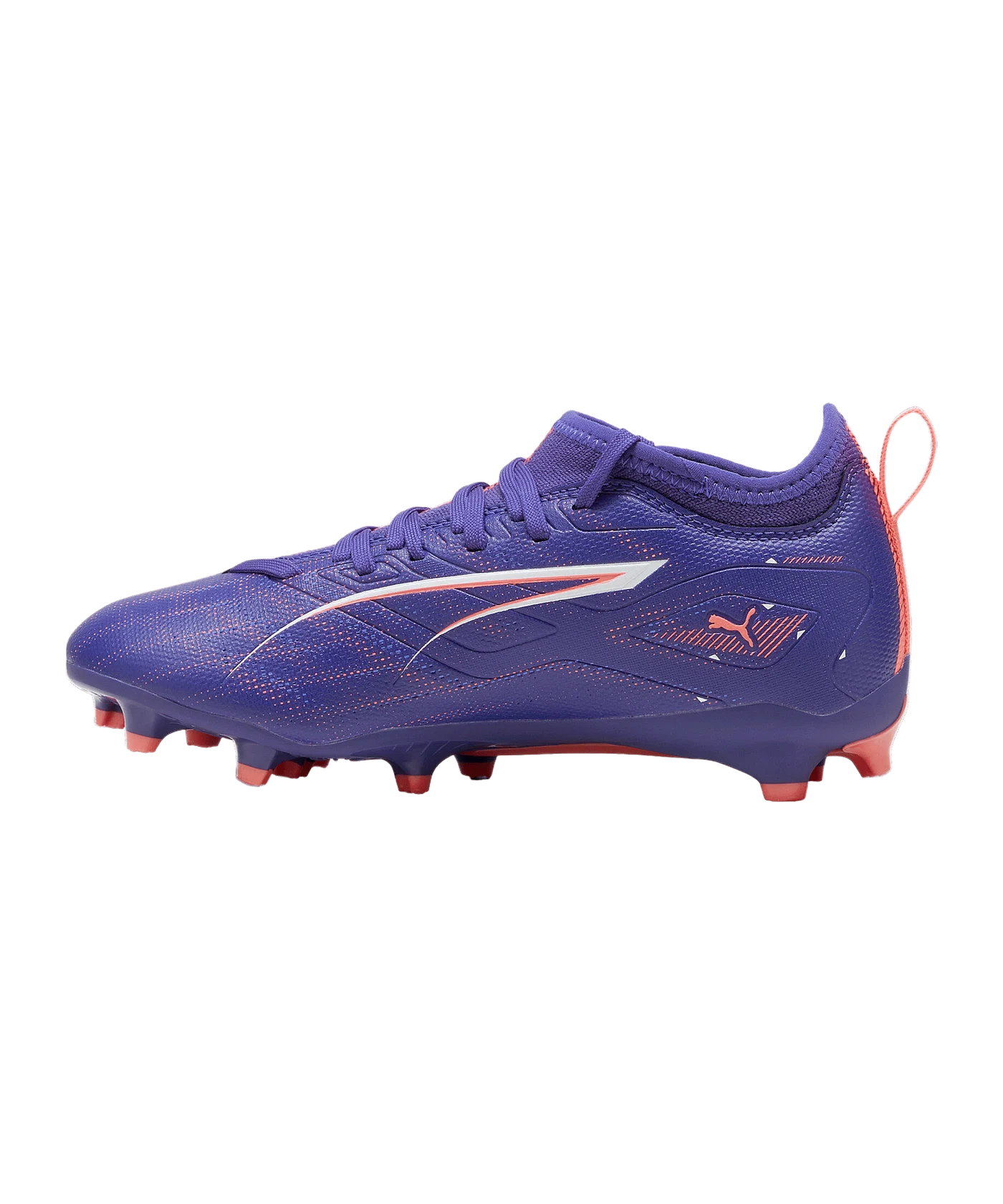 PUMA ULTRA 5 Match FG/AG Formula Jr Kids Lila Weiss F01