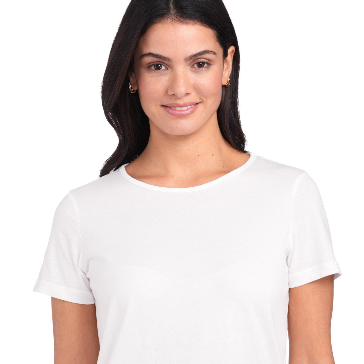 Famy 3 Damen T-Shirts im Set rosa / gelb / weiss