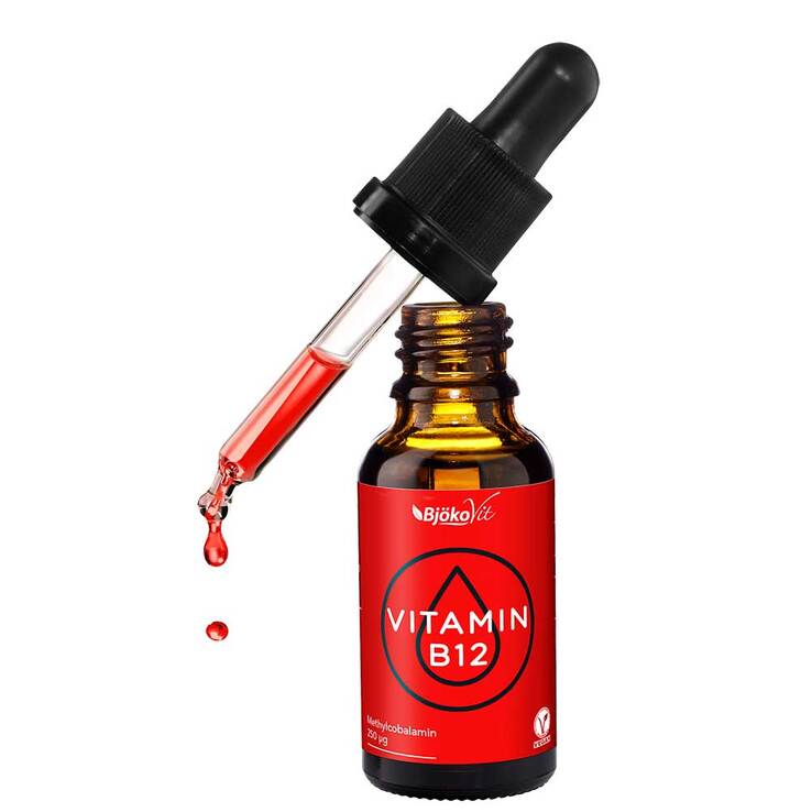 Vitamin B12 Vegan Tropfen Methylcobalamin, 30 ml