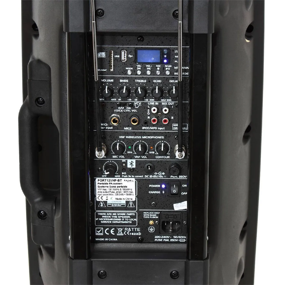 Ibiza Sound PORT12VHF-BT
